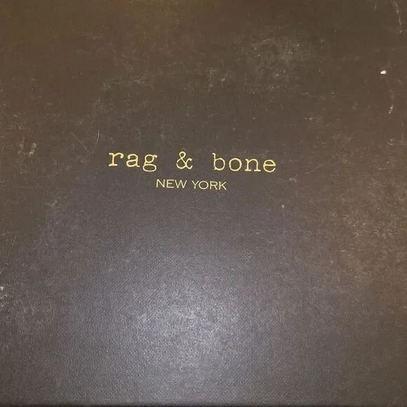 $395 MSRP rag & bone stacked platform sandals size 11 EU 41 red - Picture 6 of 6